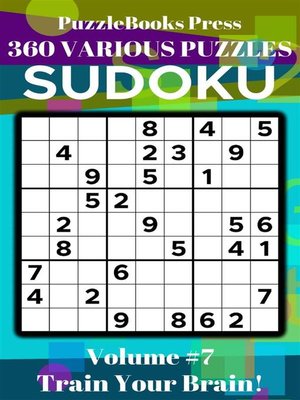 cover image of PuzzleBooks Press Sudoku &#8211; Volume 7